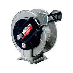 Alemlube - 25M X 12mm Id Capacity, Stainless Steel, Bare Spring Rewind Hose Reel | HR90045BSS