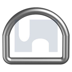 Hobsons - 6 x 40 - Ring Dee Welded - 304 Stainless - A2 | HRG04WD-060040