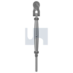 Hobsons - M16 x 12 316 STAINLESS HEC / A4 RIGGING SCREW TGLE+SWAGE (Pack of 1)