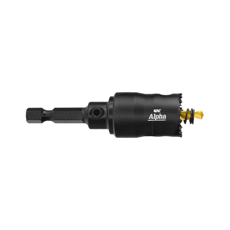 Alpha 16mm Fine Tooth Cordless Holesaw with Arbor