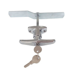 Rally - Garage Door Lock - T Handle, Lockable | HSGDLOCKTINDENT