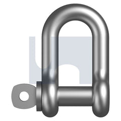 Hobsons - M6 x 24 - Shackle D+captive Pin - 316 Stainless - A4 | HSH16CPM06