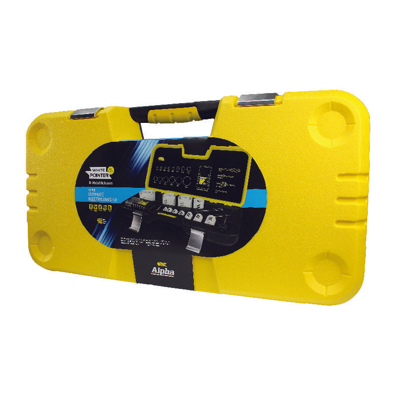 Electricians 19 Piece: Ultimate White Pointer Holesaw Kit