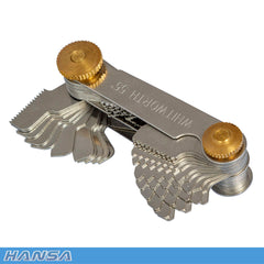 Champion - SCREW PITCH THREAD GAUGE - 52 Leaf Metric/BSW | HSPG52