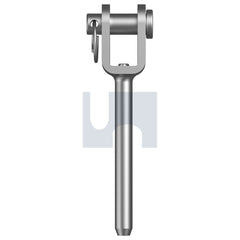 Hobsons - 10 x 149 - Terminal Swage Fork - 316 Stainless - A4 | HTS16FK10.0