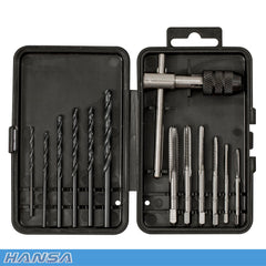 Hansa - Tap & Drill Set - Imperial 13 Pc | HTTS13