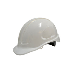 Maxiguard White Unvented Hard Hat, Sliplock Harness | HUS591-W