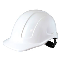 Maxisafe - Maxisafe White Unvented Hard Hat, Sliplock Harness | HUS591-W