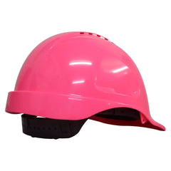 Maxiguard Pink Vented Hard Hat, Sliplock Harness | HVS590-P