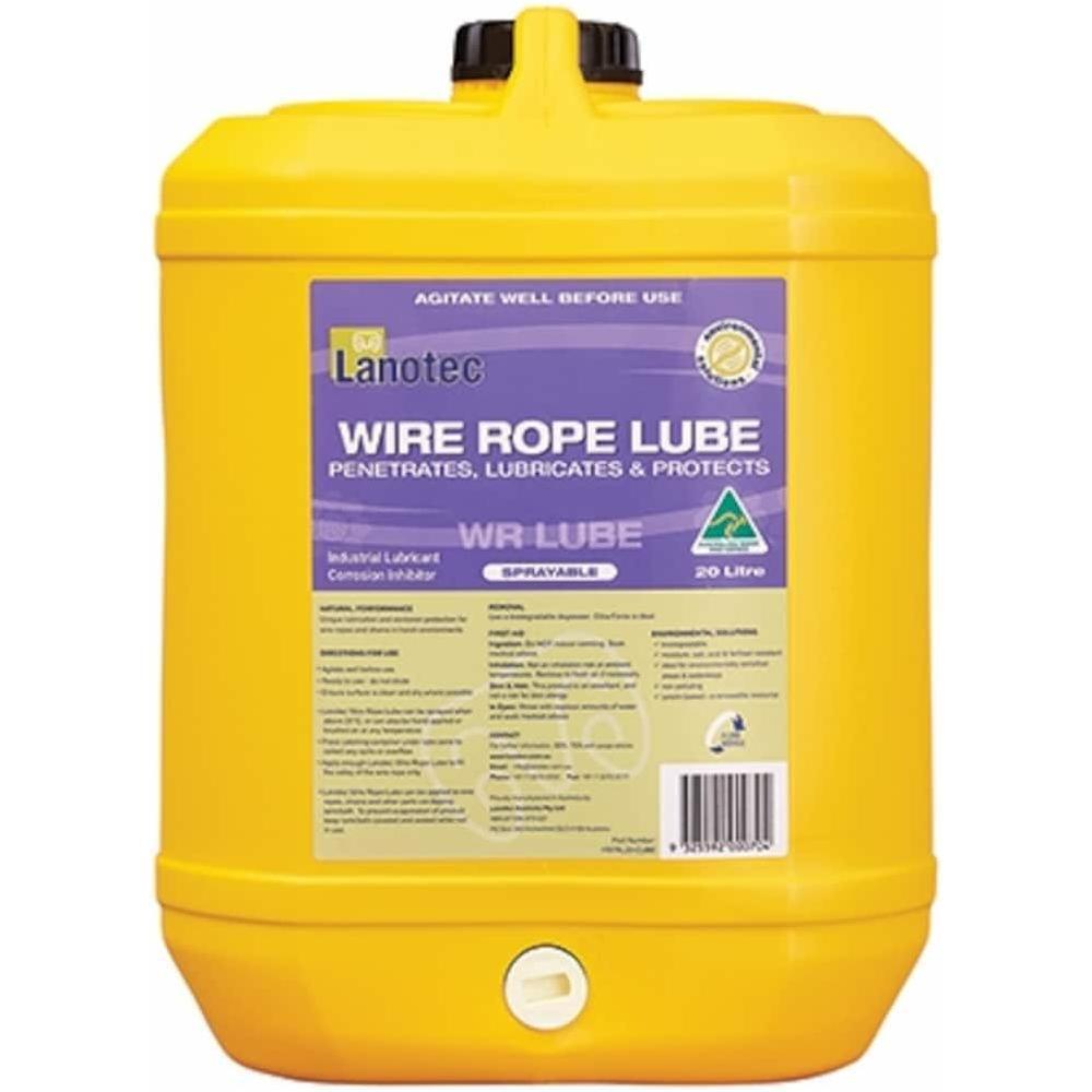 Lanotec Australia - Wire Rope Lube - 20 litre Cube | HW () | LANOTEC ...