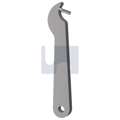 Hobsons - CHROME HEC RIGGING SCREW SPANNER (Pack of 1)