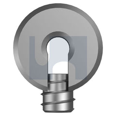 Hobsons - 0.6-2.5 x 10 - Shelf Support Clip - 316 Stainless - A4 | HXSS16-02.5