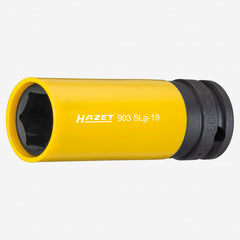 Action 19mm 1/2" Drive 6-point Metric Torque Limited Impact Socket - Yellow (90nm)