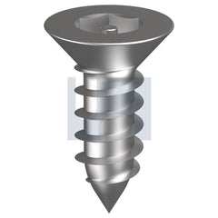 Hobsons - #10 x 1-1/2 304 STAINLESS HEC SECURITY / A2 ST SOCKET CSK POST HEX (Pack of 100)