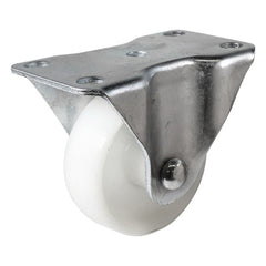 EHI - 63mm White Nylon Fixed Plate Castor | I13A02G63