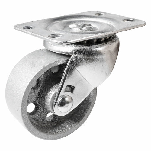 EHI - 50mm Cast Iron Swivel Plate Castor | I22A16G50