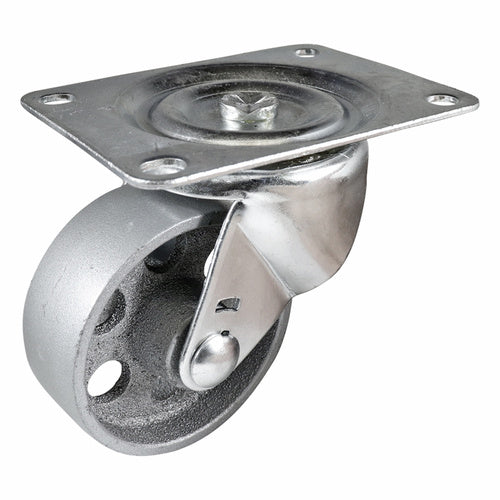 EHI - 75mm Cast Iron Swivel Plate Castor | I22A16G75