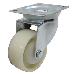 EHI - 80mm White Nylon Swivel Plate Castor | I32AZ48K80