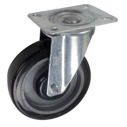 EHI - 125mm Swivel Plate Urethane | I42A64B125