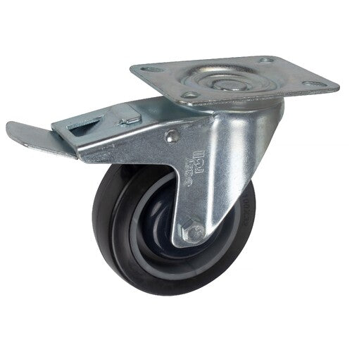 EHI - 100mm Swivel Brake Urethane | I42T64B100
