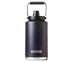 ICCONS® - Yabby 3.8L Water Jug - Black Rock | ICYJUG3800-BR 6 pcs