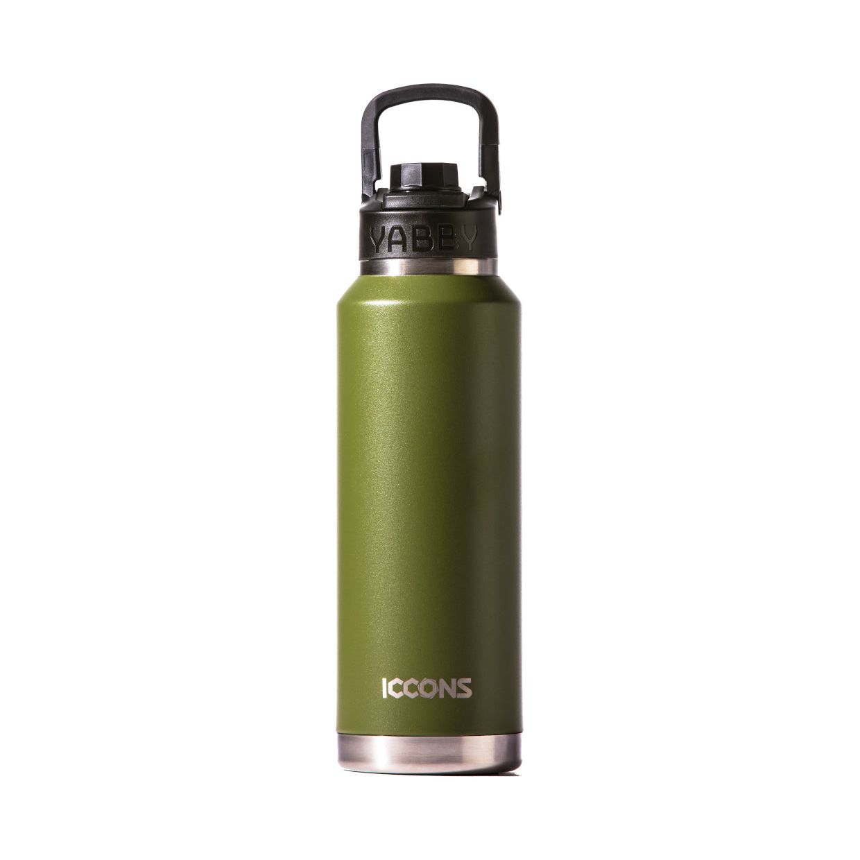 ICCONS® - Yabby 1.2L Insulated Stainless Steel Bottle - Swig Lid - Bush Green | ICYSWG1200-BG 6 pcs