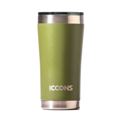 ICCONS® - Yabby 600Ml Insulated Stainless Steel Tumbler - Bush Green | ICYTUM600-BG 24 pcs
