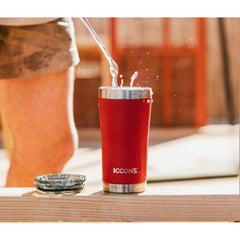 ICCONS® - Yabby 600Ml Insulated Stainless Steel Tumbler - Bush Green | ICYTUM600-BG 24 pcs