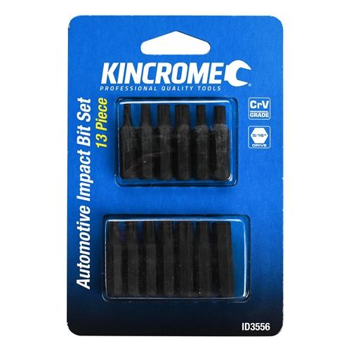 Kincrome Automotive Impact Bit Set 5/16" Drive 13 Piece | ID3556