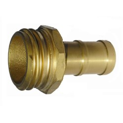 Hardie Hose - CFA Male x 75mm Hose Tail - Brass | IF-CFAM075H