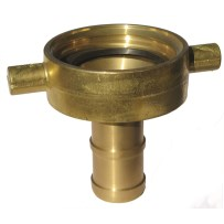 Hardie Hose - Brass MFB 63mm Female x 38mm Hosetail | IF-MFBF038H