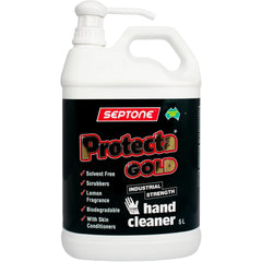 Septone - Protecta Gold Hand Cleaner Solvent Free 5l Pump Pack | IHGO5