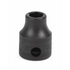 Action 7mm 3/8" Drive 6-point Metric Standard Magnetic Impact Socket