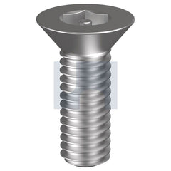 Hobsons - M4 x 8 - Security Socket CSK Post Hex - 304 Stainless - A2 | IMS04CHM040008