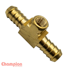 Champion - In - Line Gauge Fitting Brass 1/2"h - 1/8" NPT Female | P14-0601