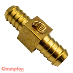 Champion - In - Line Gauge Fitting Brass ⅝"h - 1/4" NPT Female | P14-0702