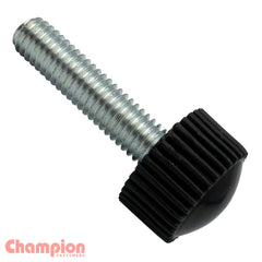 Champion - M5 x 25mm Round Knurled Thumb Screw Zinc Plated Thread | C275-6