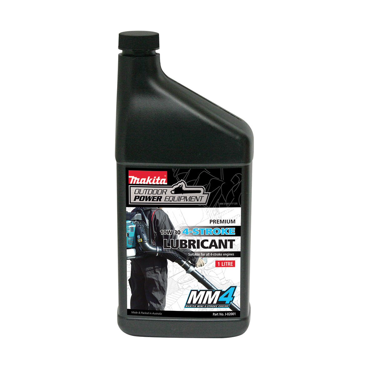 Makita OPE - Oil 1 Litre 4-Stroke Oil Sae 10W/30 - 1 Carton = 12 x 1L Bottles | J-02001