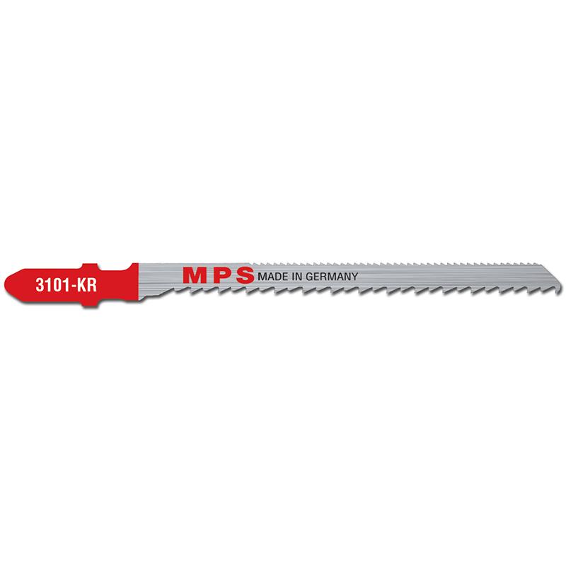 Alpha Jig Saw Blade CV, 100mm, 10 tpi, Ground, Euro Shank (x5)