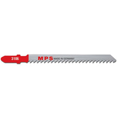 Alpha Jig Saw Blade CV, 100mm, 8 tpi, Milled, Euro Shank (x5)