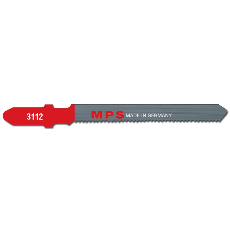 Alpha Jig Saw Blade HSS Thin Metal, 75mm, 21tpi, Euro shank (x5)