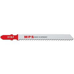 Alpha Jig Saw Blade Bi-M, 100mm, 8 tpi, Milled, Euro shank (x5)