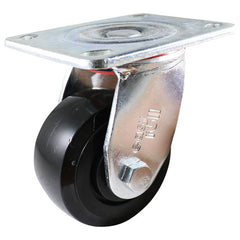 EHI - 100mm Black Nylon Swivel Plate Castor | J32AZ87K100