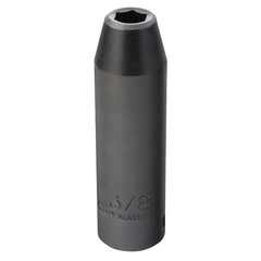 Action 9/16" x 1/2" Drive 6-point Imperial Deep Thin Wall Impact Socket