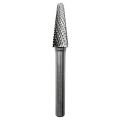 Josco - Burr DCut 10 x 27 - 1/4 Shank Ball Nose Cone Carbide | JB1501