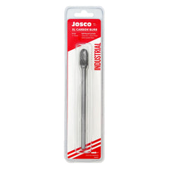 Josco - Burr DCut 12 x 25 - 1/4 Shank Cylinder Ball Nose x L | JB2501
