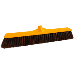 Josco - Broom Industrial Platform 600 Platform Broom Black & Tan | JBPBBT60