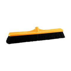 Josco - Broom Industrial Platform 600 Plastic Back Stiff Poly | JBPBH60
