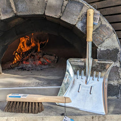 Josco - Medium Metal Pan with Wood Handle | JC5001