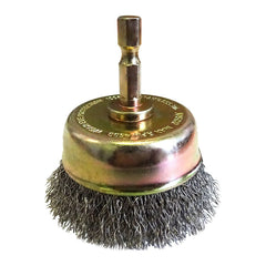 Josco - Brush Cup CR 63 - 6.3 Spindle 0.30 Stainless 316 | JCC63SS